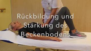 Übungen zur Rückbildung und Stärkung des Beckenbodens [upl. by Eedissac]