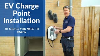 10 things you NEED TO KNOW before getting an ELECTRIC VEHICLE CHARGING POINT installed at your home [upl. by Eulalia]