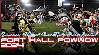 Lawrence quotWaynequot Crue Mens Grass Special Song 1  SNL Fort Hall Powwow 2024 [upl. by Addiego]