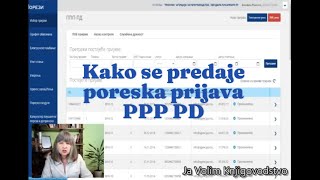 Kako se predaje poreska prijava PPP PD [upl. by Sandie]