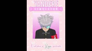 The evolution portrait of Kaga Kusha  Yandere Simulator shorts short [upl. by Erik]