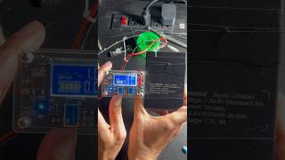 Drok digital buck boost converter unboxing and LiFePo4 power up test shorts [upl. by Benilda]