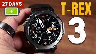 Amazfit TRex 3 The Ultimate Rugged Smartwatch for Adventurers [upl. by Brasca484]