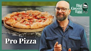 Recette de Pizza comme au restaurant  Perfect Pizza  Big Green Egg France [upl. by Eenoj]