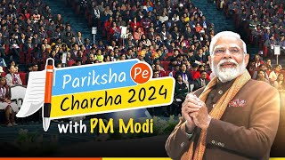 Pariksha Pe Charcha 2024 LIVE  PM Modi interacts with students teachers amp parents on exams [upl. by Nomi152]