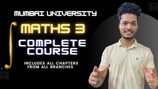 How to prepare for Mathematics 3  semester 3  Mumbai University m3 mu [upl. by Dodie]