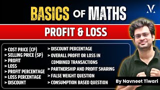 Profit and Loss  Basics to Advanced  Viral Maths with Navneet Sir [upl. by Anisamot]