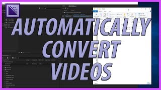 How to Automatically Convert Videos with Adobe Media Encoder CC [upl. by Ewnihc]