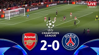 Arsenal vs PSG  Havertz Saka  202425 Champions League Full Match [upl. by Elocim]