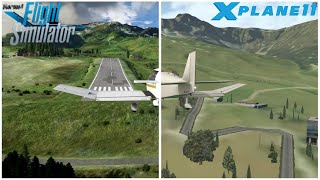 Microsoft Flight Simulator 2020 VS XPlane 11 Graphics  With Gameplay [upl. by Eerihs337]