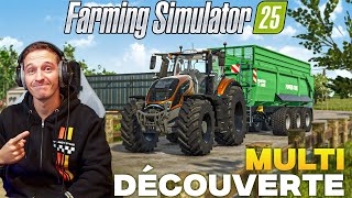 DÉCOUVERTE DE FARMING SIMULATOR 25 [upl. by Rorie197]