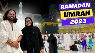 UMRAH in Ramadan amp 50000 Subscribers Celebration in MAKKAH ft NammoVlogs [upl. by Ilowell937]