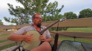 Summer Tenor Banjo in Irish Tuning GDAE  Assortment of Improv and Noodling with the Tenor Banjo [upl. by Aeriell597]