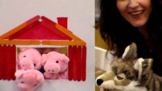 The Three Little Pigs Puppet Show [upl. by Ossy794]