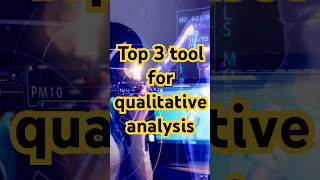 Top 3 tools and software for qualitative data analysis [upl. by Asyen]