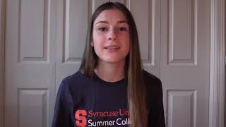 Syracuse University Office of PreCollege Programs  Summer College  Online [upl. by Torin]