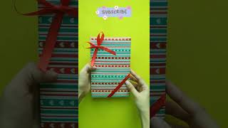 How to Wrap a Book  DIY Gift Packing Ideas shorts [upl. by Annawahs]