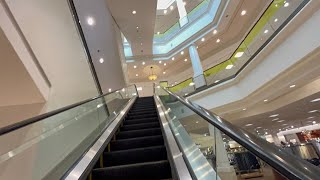 Schindler Escalators  Nordstrom Oak Park Mall  Overland ParkKS [upl. by Ehgit206]