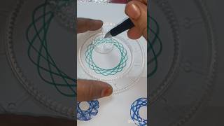 The spirograph art spirograph satisfying spiroart oddlysatisfying shorts viral [upl. by Sollars944]