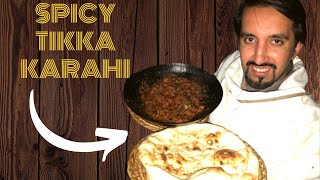 Extreme Spicy Tikka Corner  Peshawar Street Food  Tikka Karahi Recipe  Street Food Video 2022 [upl. by Esch]