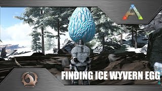 Ark Survival Evolved  Finding Ice Wyvern Egg  Nest locations Ragnarok [upl. by Kally]