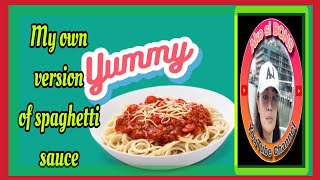 Spaghetti saucenatural tasteeasy way [upl. by Barby]