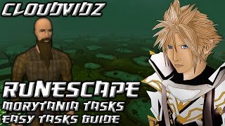 Runescape Morytania Easy Tasks Guide HD [upl. by Nimajaneb372]