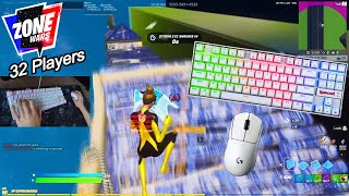 Redragon K552 ASMR Chill🤩Satisfying Gameplay Fortnite 240 FPS Smooth 4K [upl. by Assened]