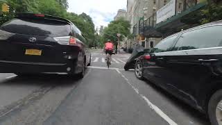 Bike ride in New York City from FiDi to Fort Lee NJ [upl. by Zabrine663]