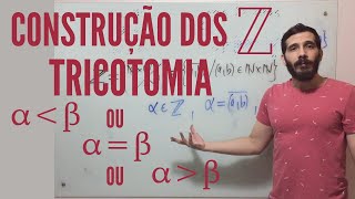 Tricotomia nos NúmerosInteiros  Professor Eduardo Garcez [upl. by Ecnerret]