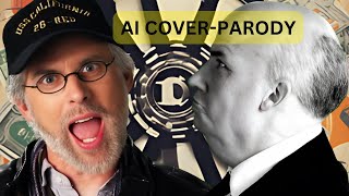 Steven Spielberg vs Alfred Hitchcock AI COVER  PARODY [upl. by Lerual]