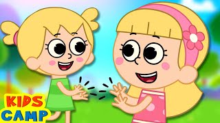 Clap Your Hands Song 👏🏻😍  Nursery Rhymes And Sing Along Songs [upl. by Noicnecsa]