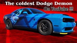 Behind the Scenes of CamaKats Dodge Demon Car Wrap [upl. by Ignacio227]