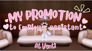 My promotion to Employee Assistant  Venti Cafe [upl. by Allsun888]