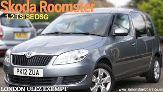 2012 Skoda Roomster 1 2 TSI SE DSG  Simon Shield Cars [upl. by Herring979]