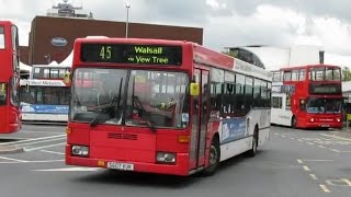 Buses amp Trams in West Bromwich June 2015 [upl. by Jarek]