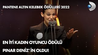 Pantene Altın Kelebek 2022 En İyi Kadın Oyuncu Pınar Deniz [upl. by Judah723]