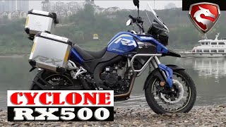 ZONGSHEN CYCLONE RX500 Features and Details  Adventure Anywhere [upl. by Seana587]