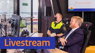 Livestream opening Zeesluis IJmuiden door WillemAlexander  26 januari 2022  Rijkswaterstaat [upl. by Anirtruc]