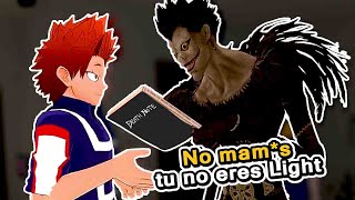 Kirishima tiene el DEATH NOTE  VR Chat [upl. by Andonis4]