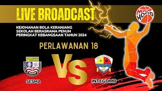 PERLAWANAN 18 SESMA VS INTEGOMB [upl. by Melania579]