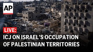 ICJ Day 4 LIVE Top UN court hearing on Israel’s occupation of Palestinian territories [upl. by Thain]