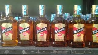 McDowells no1 Original Whisky 375ml price 330Alcohol428West bangal India 2024 [upl. by Niatsirt]