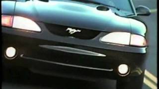 1996 Ford Mustang amp SVT Mustang Commercial [upl. by Ellahcim]