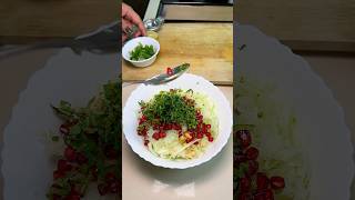 Raw Papaya Salad shorts ytshorts explorewithmanni salads [upl. by Anyt]