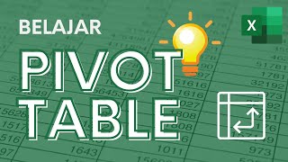 Cara Menggunakan Pivot Table di Excel  Tutorial Excel Pemula [upl. by Nila]