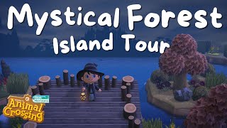 DARK MYSTICAL FOREST ISLAND TOUR  ACNH ISLAND TOUR  ANIMAL CROSSING NEW HORIZONS [upl. by Tyrrell]