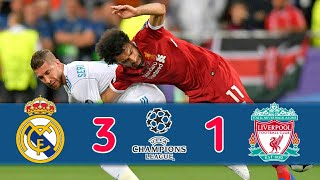 Real Madrid vs Liverpool 31 UCL Final 2018 ⟨⟨ رؤوف خليف ⟩⟩ Extended Highlights amp Goals HD [upl. by Aillimat]