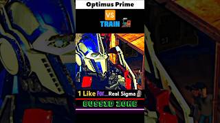 TFP  Optimus Prime  catches a train  Silas damage railway track lord prime edits kosandara remix [upl. by Bac199]