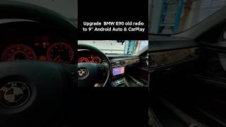 BMW E90 w Eonon 9quot Android 12 car stereo w CarPlay amp Android Auto bmwe90 carplay Androidauto [upl. by Sankaran]